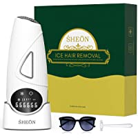 IPL Depiladora de luz pulsada 999-999 flashes- SHEON sistema de depilación permanente indoloro con punto de congelación…